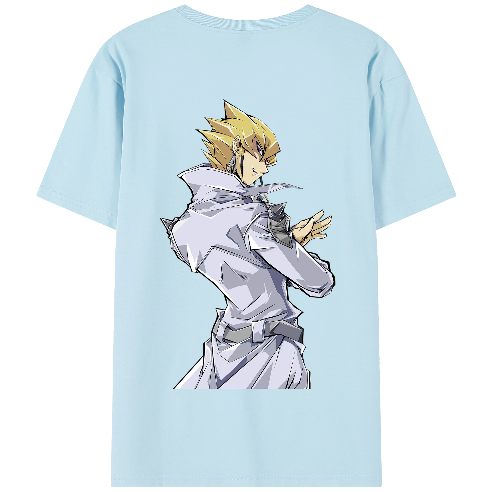 （画像用） 遊☆戯☆王 Yu-Gi-Oh! 綿100％半袖Tシャツ（背面プリント）